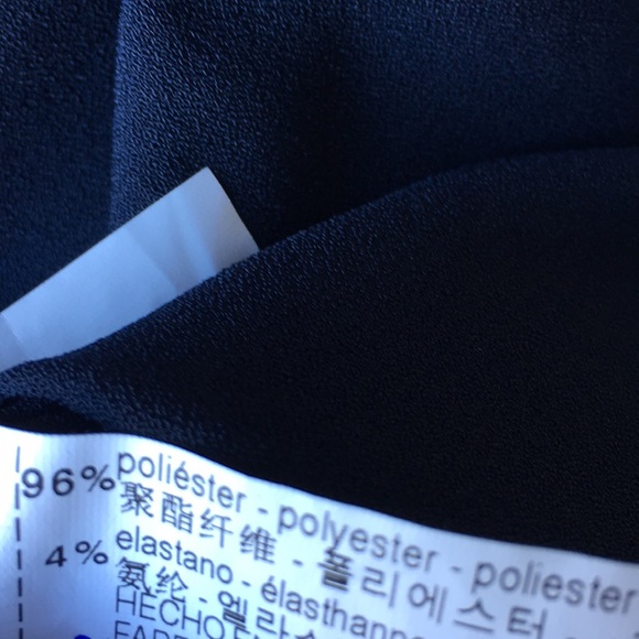 NWT Zara Navy Shift Dress - Picture 8 of 8